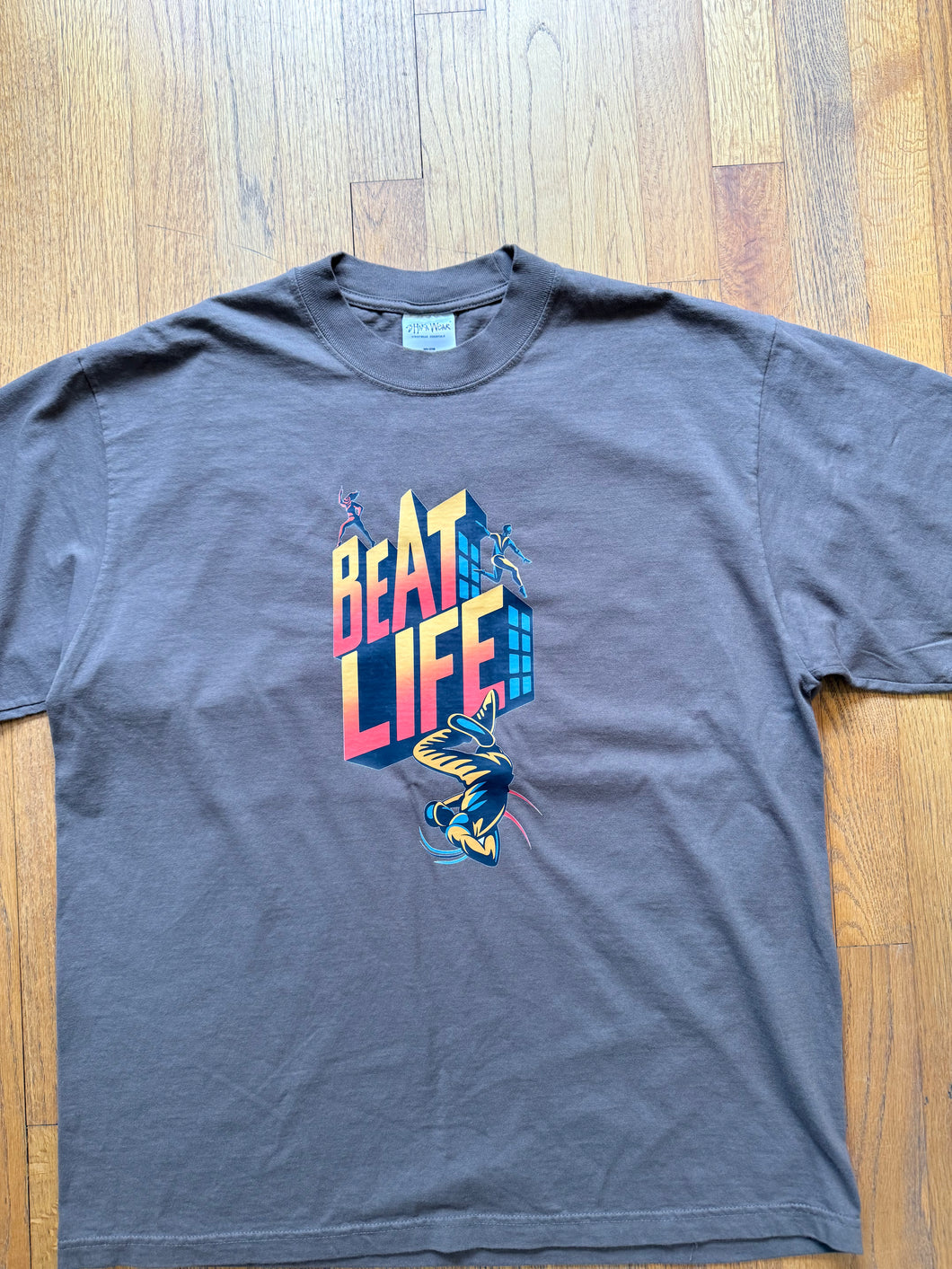 BEAT LIFE SHIRT (CHOCOLATE)