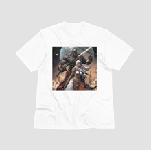 Load image into Gallery viewer, WAR OF THE GODS GRAPHIC NOVEL T-SHIRT (WHITE)
