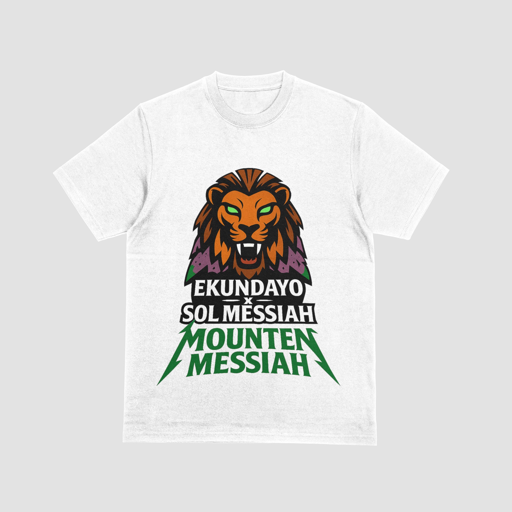 MOUNTEN MESSIAH T-SHIRT (WHITE) – Sol-Messiah