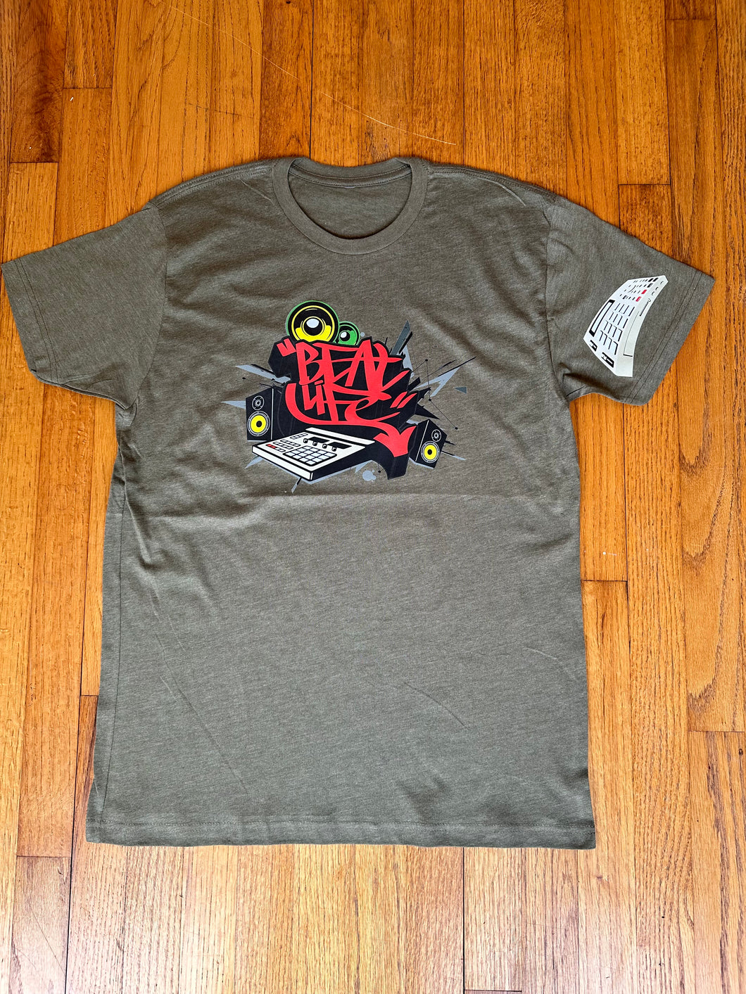 Beat Life T-Shirt (Army Green)